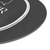 モダンなあなたのロゴ カッティングボード (角)