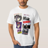 モダンなおもしろいの記録ジャケットのアートワークのTシャツ Tシャツ (正面)