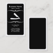 モダンなかみそり 名刺 (正面/裏面)