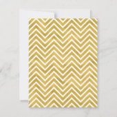 モダンなきらめきのきらめき少し星のベビーシャワー 招待状 (裏面)