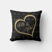 モダンなご夫婦 クッション (正面)