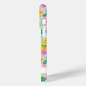 モダンなひまわり絵画のイニシャル入り Case-Mate iPhoneケース (裏面 / 左)