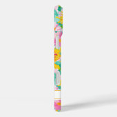 モダンなひまわり絵画のイニシャル入り Case-Mate iPhoneケース (裏面 / 右)