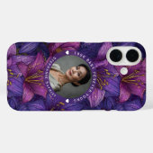 モダンなアマリリス女性の誕生日 Case-Mate iPhoneケース (裏面 (横))