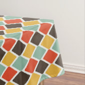 モダンなイカットの種族のファッションパターン テーブルクロス (インサイチュ)