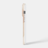 モダンなイニシャルのデザイン - シンプルなAの文字のスマホケース iPhoneケース (左側面)