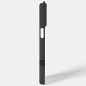 モダンなイニシャル グレー Case-Mate iPhoneケース (裏面 / 右)
