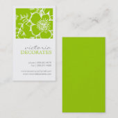 モダンなインテリア・デザイナーの名刺 名刺 (正面/裏面)