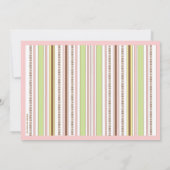 モダンなイースターエッグのイースターディナー招待状 招待状 (裏面)