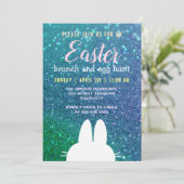 モダンなイースター 招待状 (スタンド正面)