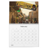 モダンなエルサレム カレンダー (2月 2026)