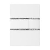 モダンなエレガンスに満ちたウェディング 招待状ベリーバンド (裏面例)