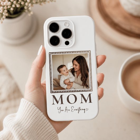 モダンなオリジナルママ写真スマホケース Case-Mate iPhoneケース