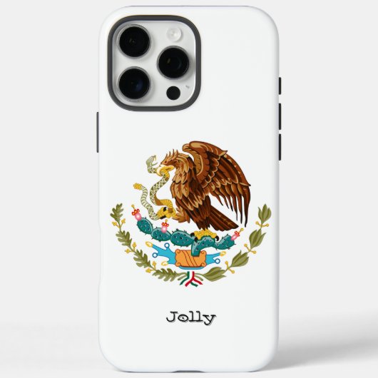 モダンなオーダーメイドのメキシコ鷲 Case-Mate iPhoneケース (裏面)
