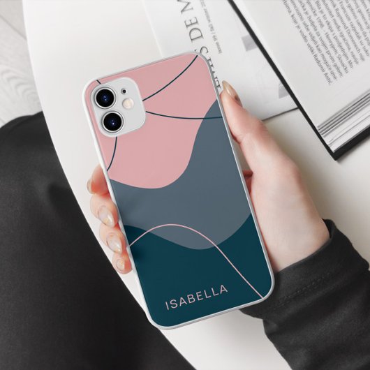 モダンなオーダーメイドネーム iPhoneケース