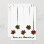 モダンなオーナメント ポストカード (正面/裏面)