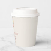 モダンなカクタス鉢植え レインボーパーティー 紙コップ (左)