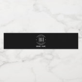 モダンなカスタム企業ロゴビジネス ブランド ペットボトルラベル (シングルラベル)