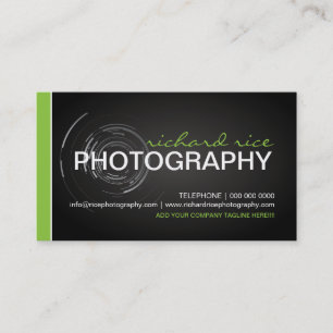 モダンなカメラマンの名刺2 名刺