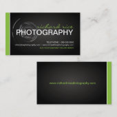 モダンなカメラマンの名刺2 名刺 (正面/裏面)