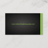 モダンなカメラマンの名刺2 名刺 (裏面)