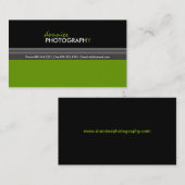 モダンなカメラマンの名刺 名刺 (正面/裏面)
