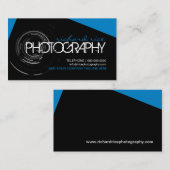 モダンなカメラマンの名刺 名刺 (正面/裏面)
