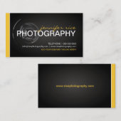 モダンなカメラマンの名刺 名刺 (正面/裏面)