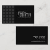 モダンなカメラマンの名刺 名刺 (正面/裏面)