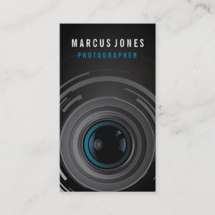モダンなカメラマンの名刺 名刺