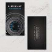 モダンなカメラマンの名刺 名刺 (正面/裏面)
