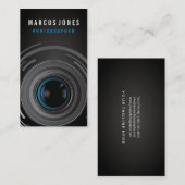 モダンなカメラマンの名刺 名刺 (正面/裏面)