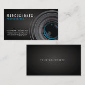 モダンなカメラマンの名刺 名刺 (正面/裏面)