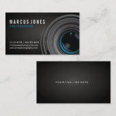 モダンなカメラマンの名刺 名刺 (正面/裏面)