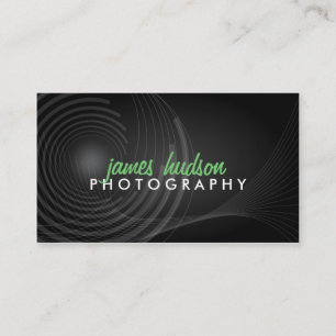 モダンなカメラマン 名刺
