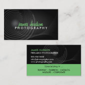 モダンなカメラマン 名刺 (正面/裏面)
