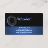 モダンなカメラマン 名刺 (裏面)