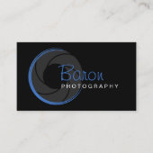 モダンなカメラマン 名刺 (正面)