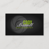 モダンなカメラマン 名刺 (正面)