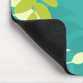 モダンなカラフルの葉 マウスパッド (コーナー)