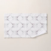 モダンなキリンのプリント ハンドタオル (ハンドタオル)