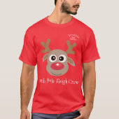 モダンなクリスマスの家族の楽しみ Tシャツ (正面)