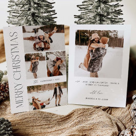 モダンなクリスマスカード | ホリデーカード 招待状