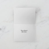 モダンなクリスマスタイポグラフィとワードアート シーズンカード (内部)