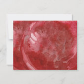 モダンなクリスマスツリーおもちゃ ナッツクラッカー ホリデー ノートカード (裏面)