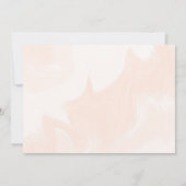 モダンなクリスマスパーティーの写真 招待状 (裏面)