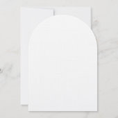 モダンなクリスマスパーティー 招待状 (裏面)