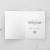 モダンなクリスマス企業挨拶 シーズンカード (内部)