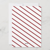 モダンなクリスマス写真のホリデーカード シーズンカード (裏面)