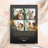 モダンなクリスマス家族写真 シーズンカード